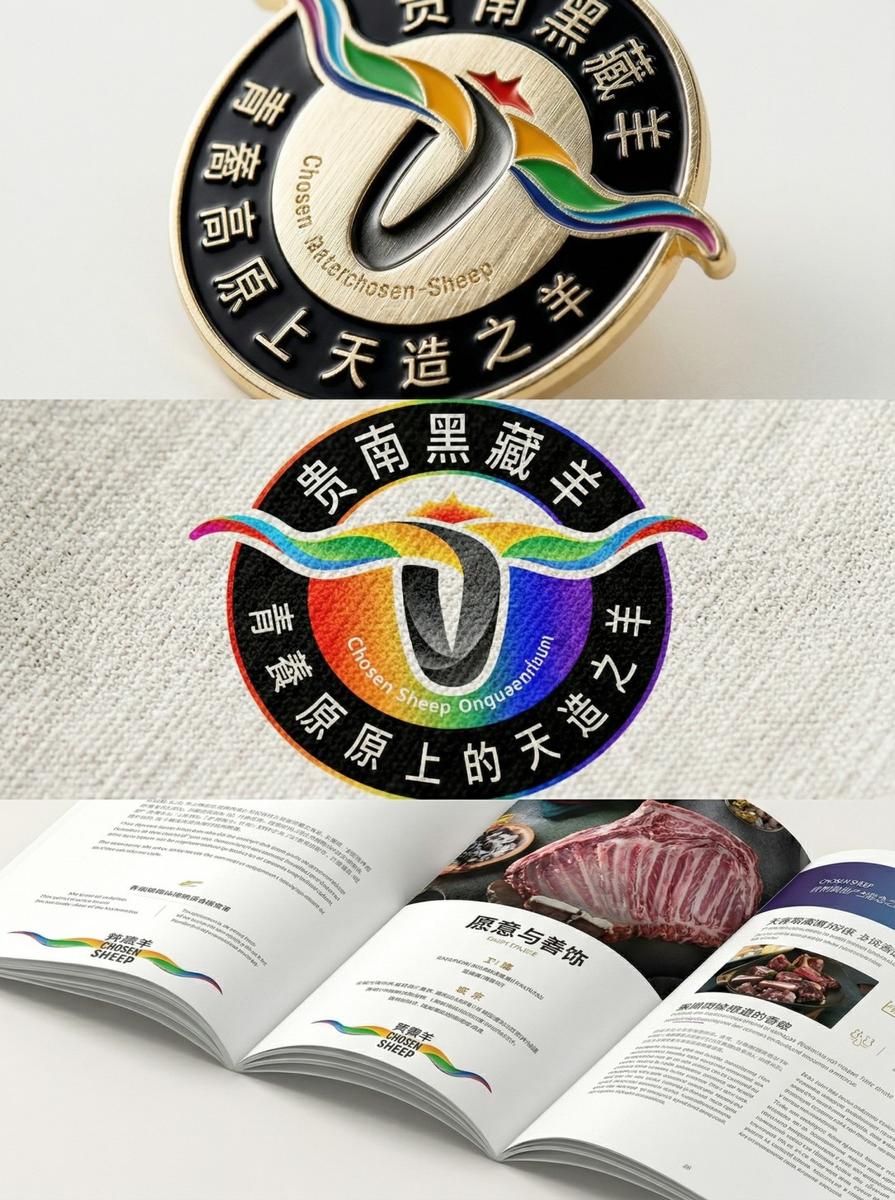 高原黑藏羊品牌设计
