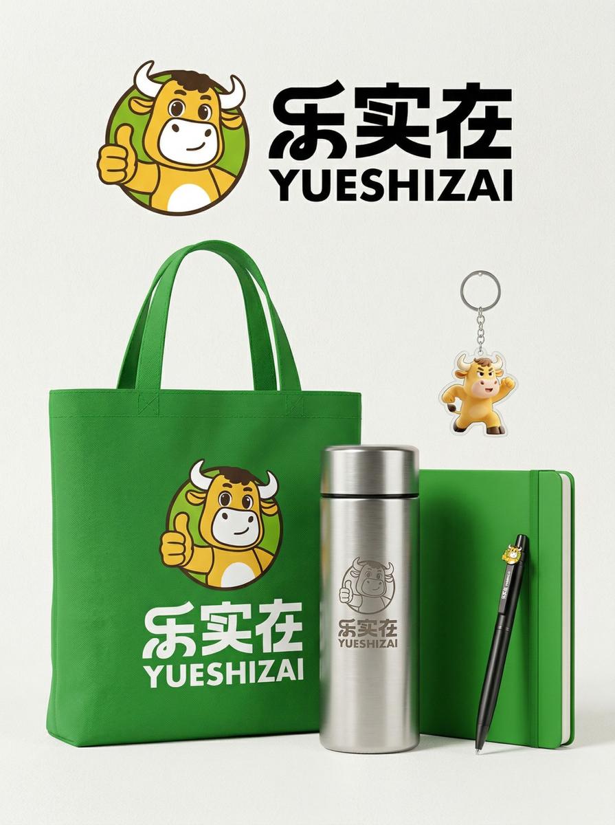 乐实在品牌logo与IP设计