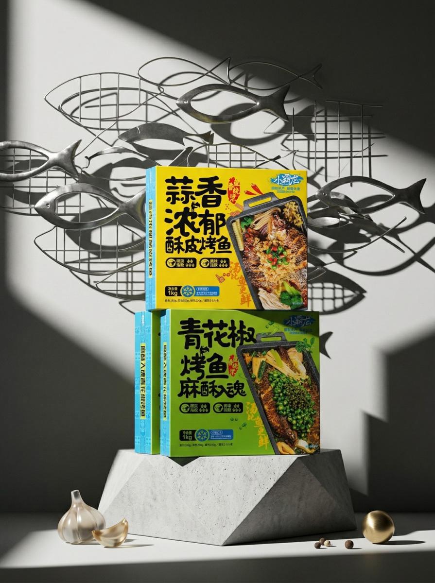 国联水产烤鱼包装设计 - 图3