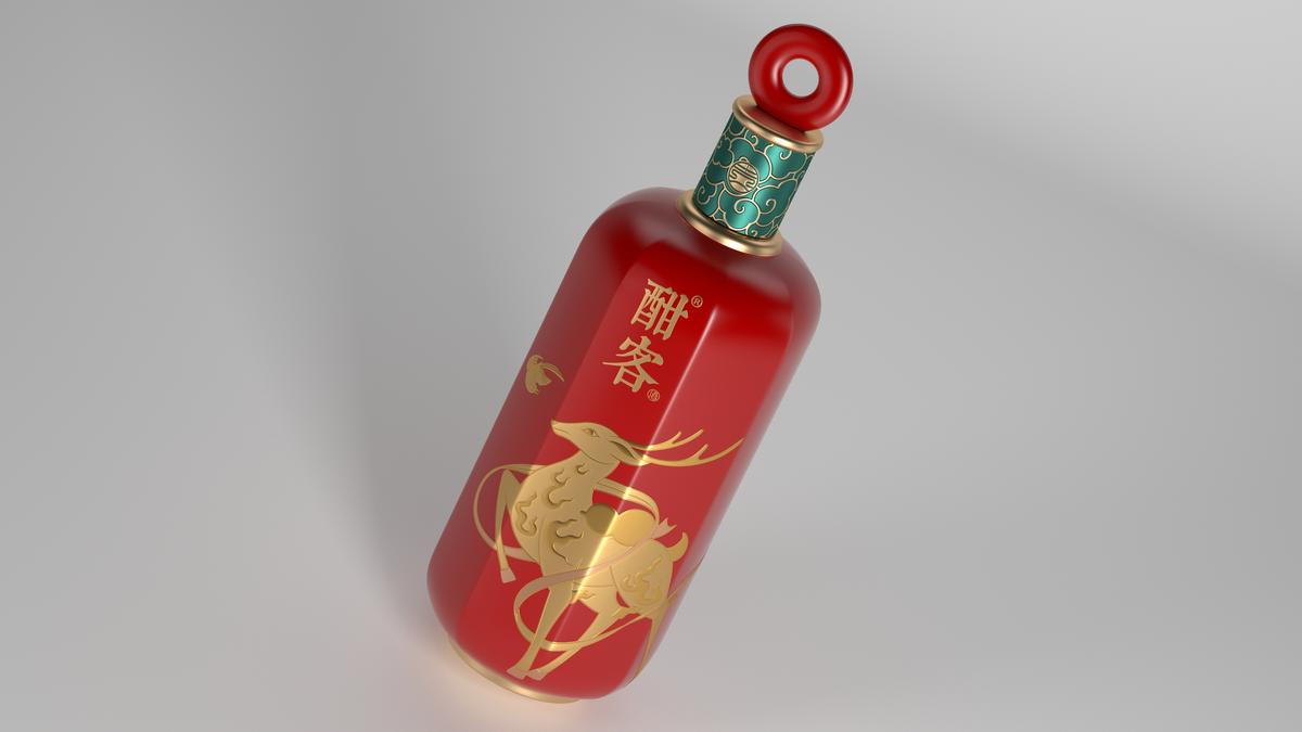 酣客白酒包装设计