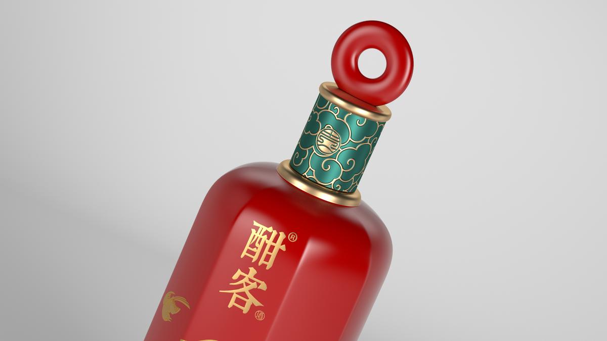 酣客白酒包装设计 - 图2