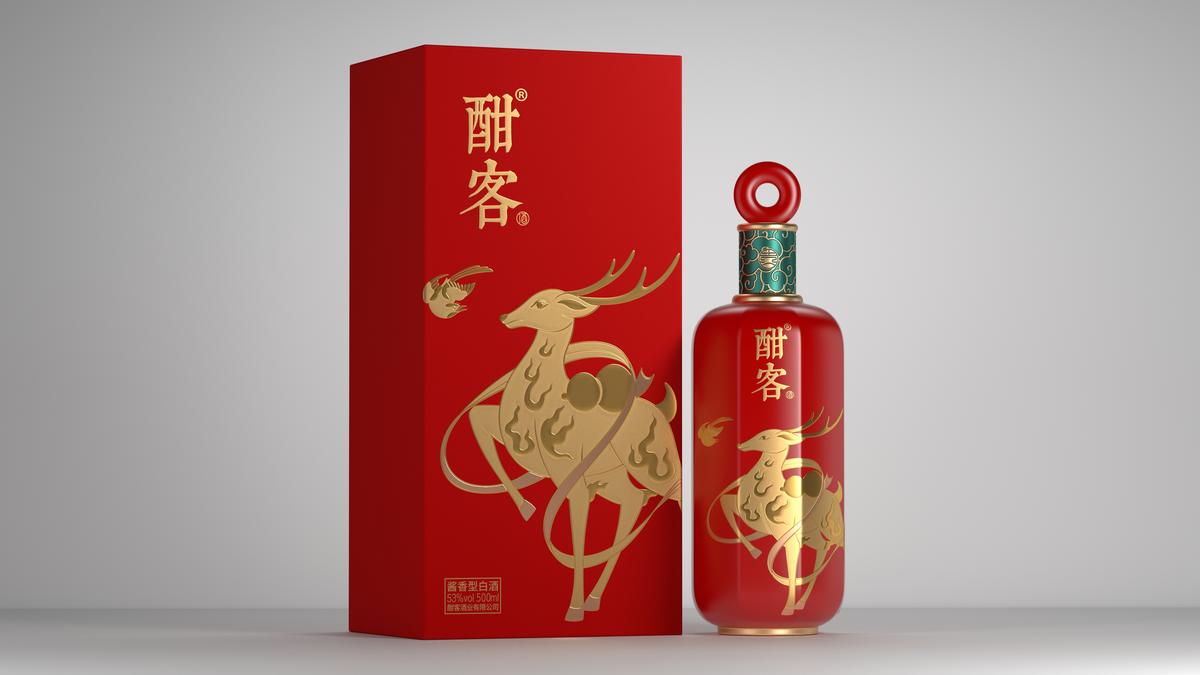 酣客白酒包装设计 - 图3