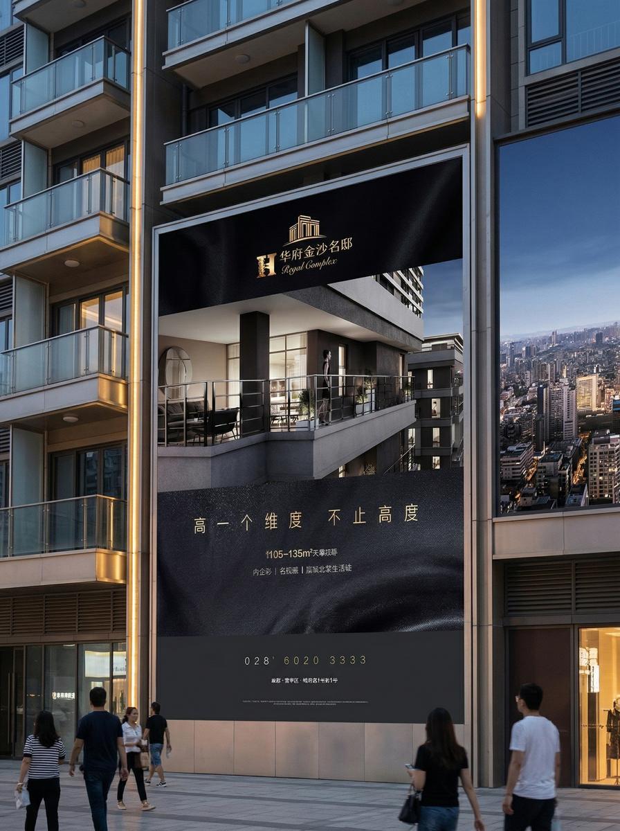 金沙华府地产推广设计 - 图3
